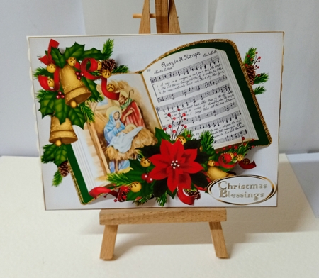 Away in a manger mini kit by Jackie Odonnell
