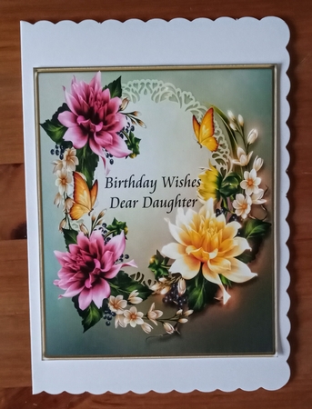 Birthday Wishes Daughter by Jackie Odonnell