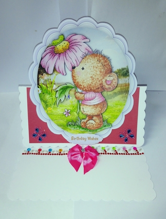 Happiness is a Beary Daisy by Jackie Odonnell