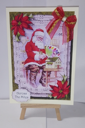 Sheet Music Christmas - The Toymaker A5 by Jackie Odonnell