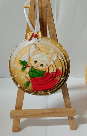 Six 3D Bauble Card And Gift Box Bumper Kit.2 by Jackie Odonnell