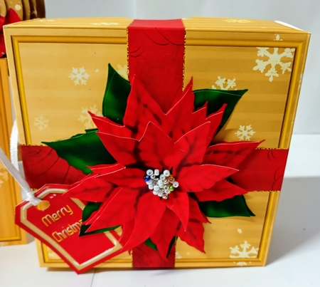 Six 3D Bauble Card And Gift Box Bumper Kit.2 by Jackie Odonnell