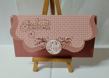 Rose Gold  Christmas Voucher 1 by Jackie Odonnell