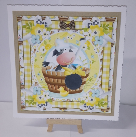 Mini Kit: Cow & The bee 7x7 by Jackie Odonnell