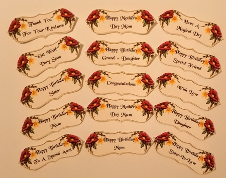 Sentiments for Many Occasions by Jackie Odonnell