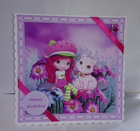 Strawberry Shortcake and Friend by Jackie Odonnell