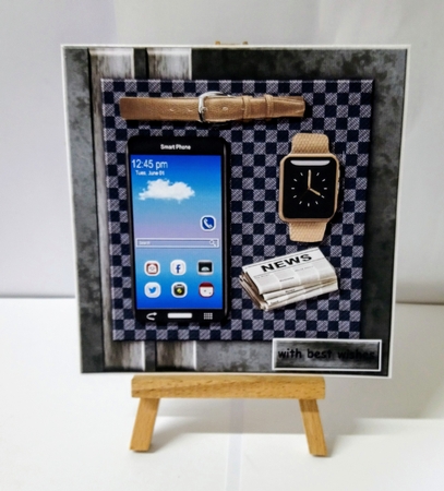 4 Male Cards Kit by Jackie Odonnell