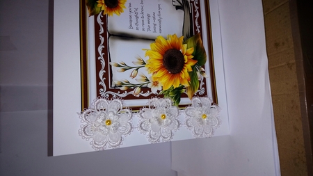 Sunflower vintage book by Jackie Odonnell