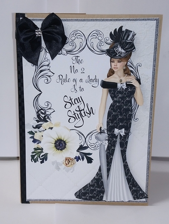 Stylish In Black & White Mini Kit by Jackie Odonnell