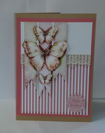 Vintage Handbag and Topper Card Kit 1364 by Jackie Odonnell