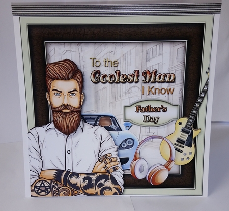 Coolest 8x8 Decoupage Mini Kit by Jackie Odonnell