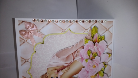 Beautiful Girl 4 Card topper & tags by Jackie Odonnell