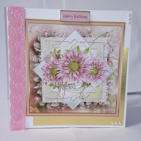 Daisy and flowers by Jackie Odonnell