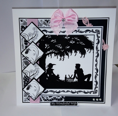 SILHOUETTES FOR ALL OCCASIONS 7.5 Quick Layers Cards Bumper Kit by Jackie Odonnell