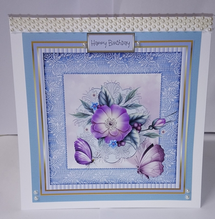 Purple flower by Jackie Odonnell