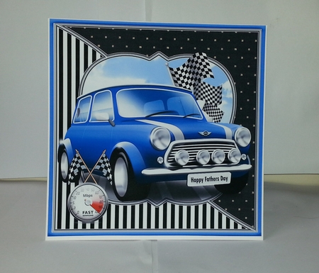 Car Series - Card Topper - Mini by Jackie Odonnell