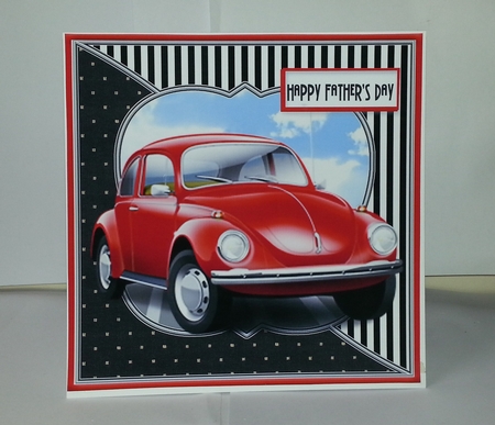 Car Series - Card Topper - Volkswagon by Jackie Odonnell