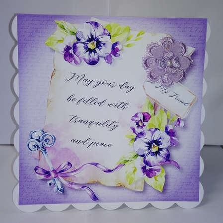 Violet Tranquility Bumper Kit by Jackie Odonnell