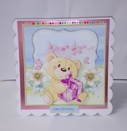 teddy bears gift 7x7 by Jackie Odonnell