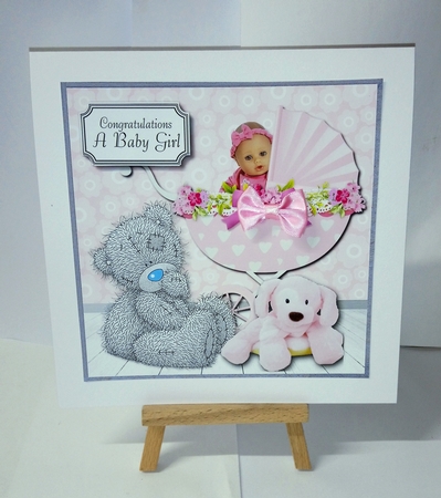 Tatty teddy its a girl by Jackie Odonnell