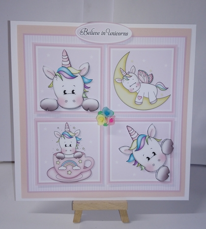 Unicorn Squares Mini Kit by Jackie Odonnell