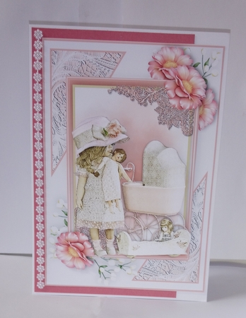 Toddler And Dolls Card Kit by Jackie Odonnell