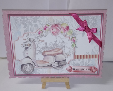 Moped travels A5 by Jackie Odonnell
