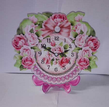 Mini Kit: Clock Roses by Jackie Odonnell