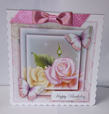 Butterfly Roses Mini Kit by Jackie Odonnell