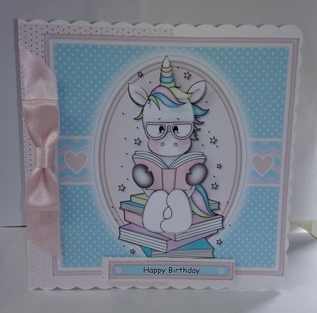 Unicorns Read Books Too Mini Kit by Jackie Odonnell