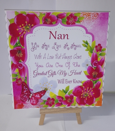 16 Beautiful Red & White Flowers With Quote 8x8 Bumper Kit by Jackie Odonnell