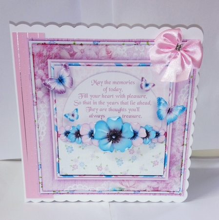 Vintage Shabby Grunge Flower Pink 1453 by Jackie Odonnell