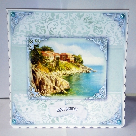Clifftop View Card Kit by Jackie Odonnell