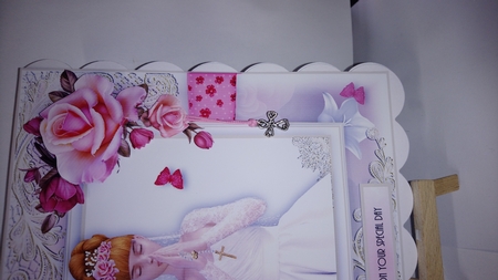 Holy Communion Red Head Card Kit by Jackie Odonnell