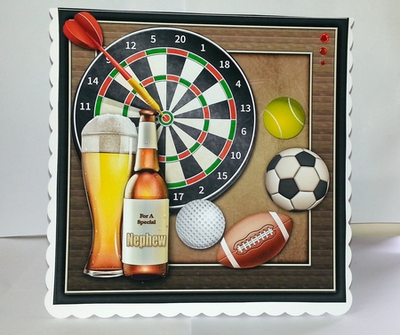 5 Sports and a Lager 8x8  4 Page Mini Kit by Jackie Odonnell