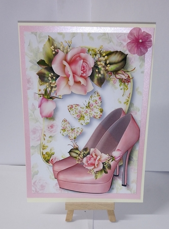 Shabby Chic Shoes & Butterflies by Jackie Odonnell