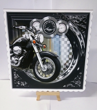 Biker Speed Card Front Mini Kit-4 by Jackie Odonnell