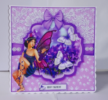 Bluebell Fairy Card Kit by Jackie Odonnell