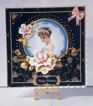 Elegant Ladies Card Front Mini Kit-4 by Jackie Odonnell