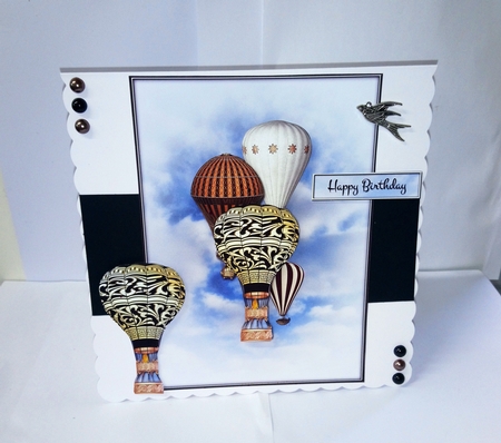 Balloons 8x8 Mini Kit by Jackie Odonnell