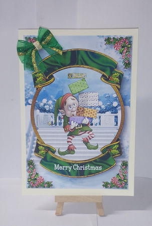 Christmas Elves A5 Bumper Kit by Jackie Odonnell