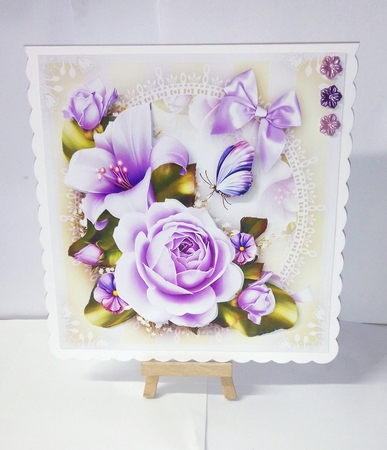 Lilac Bouquet Mini Kit by Jackie Odonnell