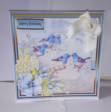 the blue birds family by Jackie Odonnell