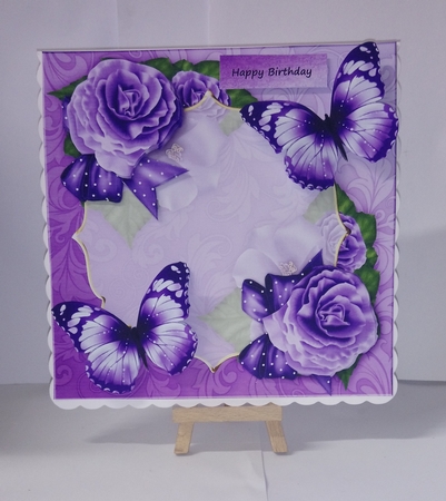 Lavender Flowers & Butterflies Mini Kit by Jackie Odonnell