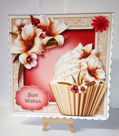 Floral Cupcakes Bumper Kit 2 by Jackie Odonnell