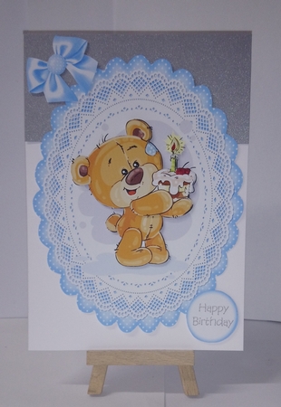 Baby Birthday Toppers Boy and Girl by Jackie Odonnell