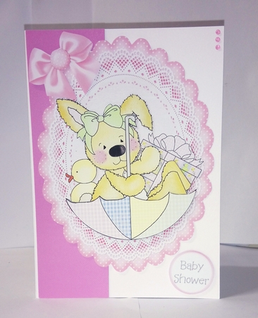 Baby Shower Toppers Boy and Girl by Jackie Odonnell