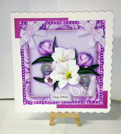 Beautiful Amaryllis Mini Kit 7x7 by Jackie Odonnell