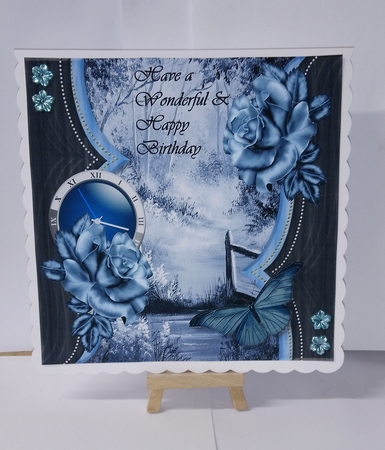 Male Card Woodland Stream Mini Kit by Jackie Odonnell