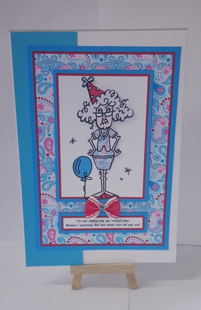 Stella Funny Birthday Bumper Kit 4 - Incudes 8 Toppers by Jackie Odonnell